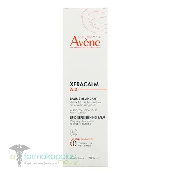 Avene XeraCalm A.D Lipid-Replenishing Balm, 200ml