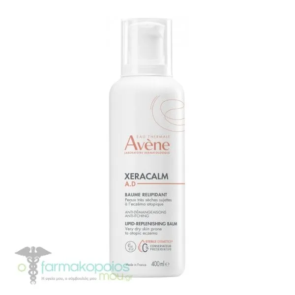 Avene XeraCalm A.D Lipid-Replenishing Balm, 400ml