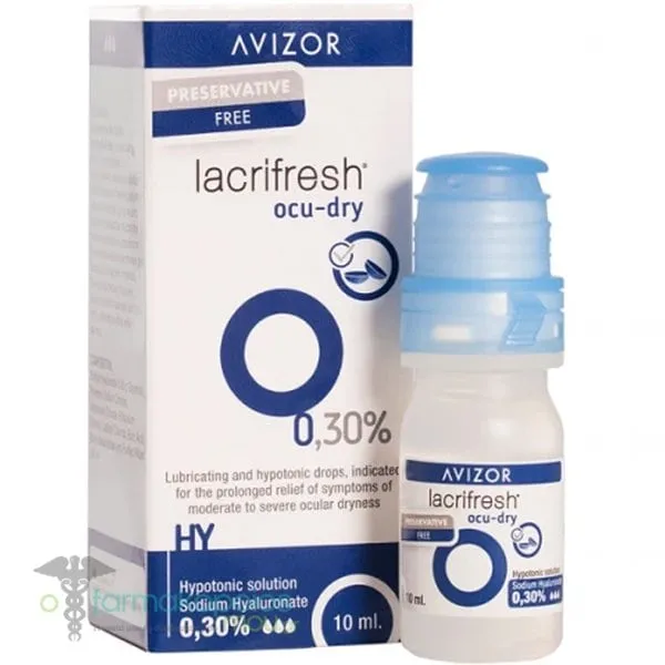 Avizor Lacrifresh Ocu-Dry 0.30% Οφθαλμικές Σταγόνες, 10ml