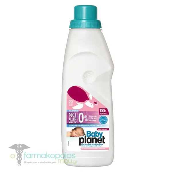 Baby Planet Sweet Dreams Liquid Laundry Detergent, 1160ml (20 loads)