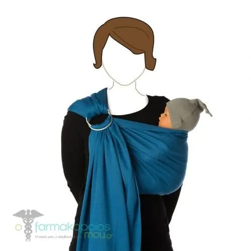 Babylonia BB-sling 989 Campanula Padded Baby Carrier Blue, 1 piece