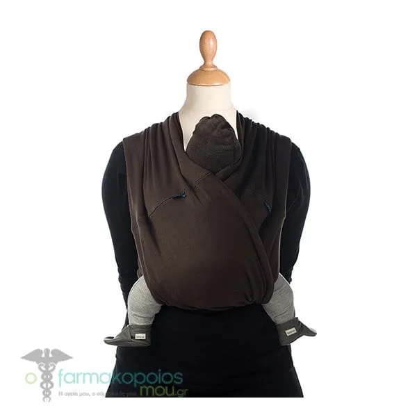 Babylonia Tri-Cotti Brown-Organic Large Baby Carrier, 1pc