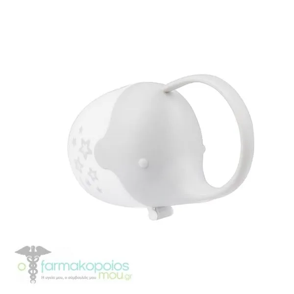 BabyOno Pacifier Case Elephant, 1pc - GREY