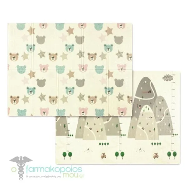 BabyOno Foldable Foam Floor Puzzle Double Sided 150x200cm, 1pc