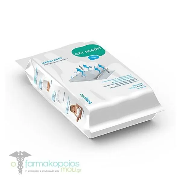 Babyono Disposable Changing Mat 60 x 90 cm, 10 pcs