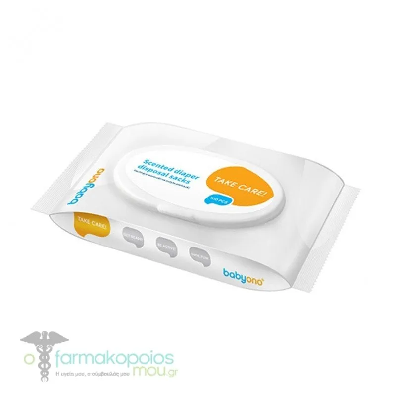 Babyono Scented Diaper Disposal Sacks 0m+, 100pcs