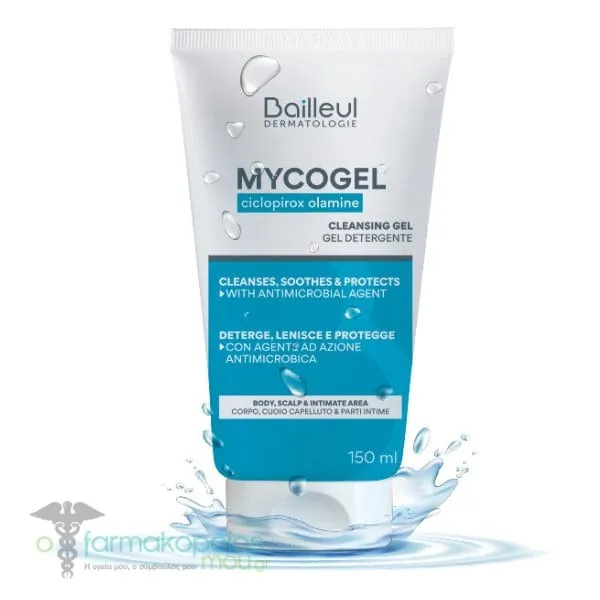 Bailleul Dermatologie Mycogel Cleansing Gel, 150ml