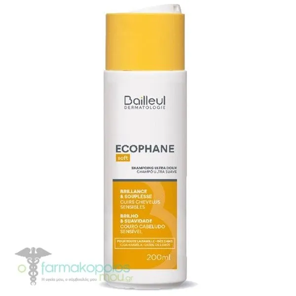 Bailleul Dermatologie Promo (-30%) Ecophane Soft Shampoing Ultra Doux Σαμπουάν Μαλλιών, 200ml