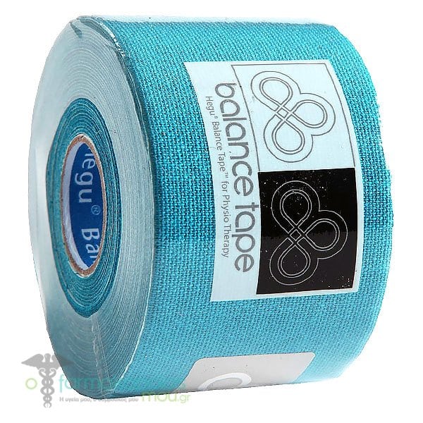 Balance Tape, Ταινία Κινησιοεπίδεσης, + 20% Περισσότερο Προϊόν - Σε οκτώ διαφορετικά χρώματα. 6m x 5cm - Γαλάζιο