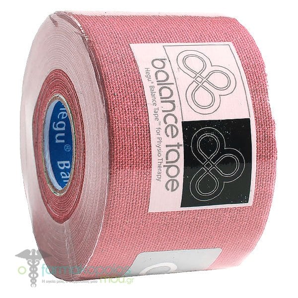 Balance Tape, Kinesio Taping, + 20% Extra Product - 8 Different Colors, 6m x 5cm - Ρόζ