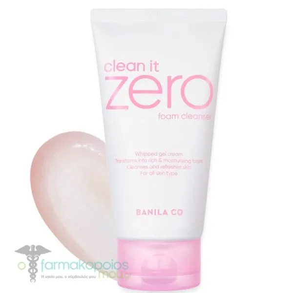 Banila Co Clean It Zero Foam Cleanser Αφρός Καθαρισμού Προσώπου, 150ml