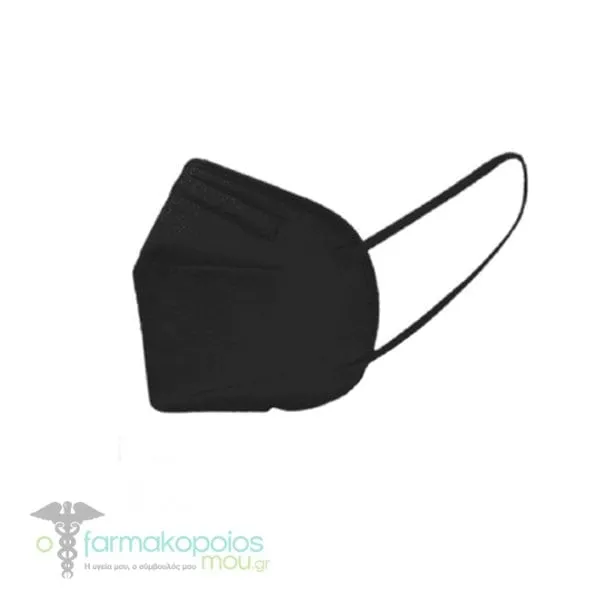 Barbeador FFP2 MAX-02B Filtering Half Mask, 20pcs - 002 Μαύρο