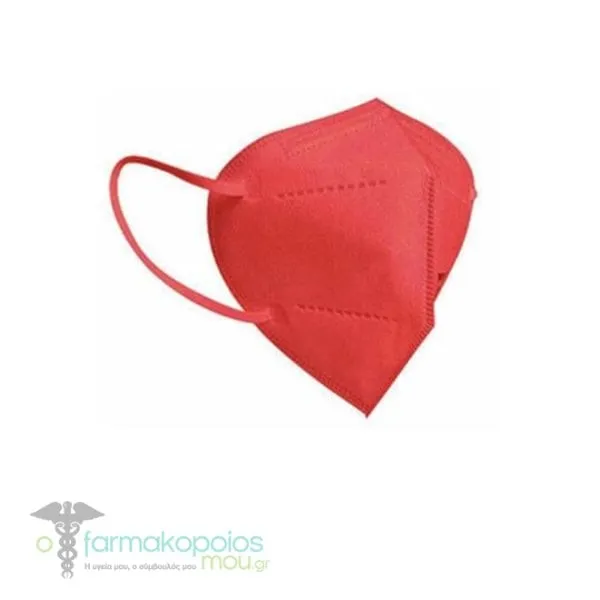 Barbeador FFP2 MAX-02B Filtering Half Mask, 20pcs - Κόκκινο