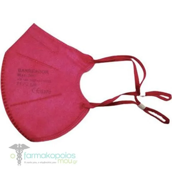 Barbeador FFP2 MAX-06F Filtering Half Mask Μάσκα Προστασίας μιας Χρήσης, 20τεμ - Φούξια