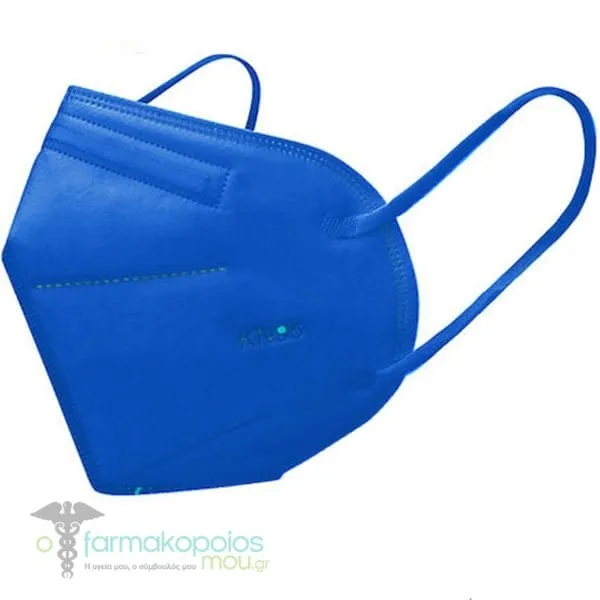 Barbeador Max-02 Filtering Half Mask FFP2 Μάσκα Προστασίας Μιας Χρήσης, 10τεμ - μπλε