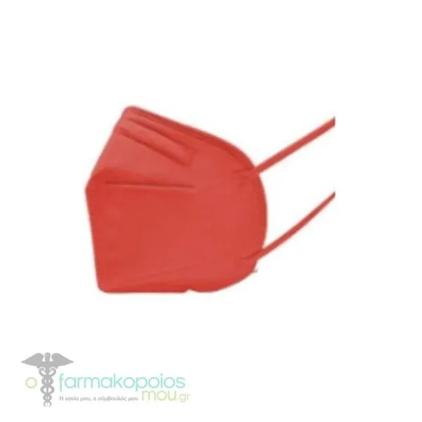 Barbeador Max-02 Filtering Half Mask FFP2, 10pcs - Κόκκινο