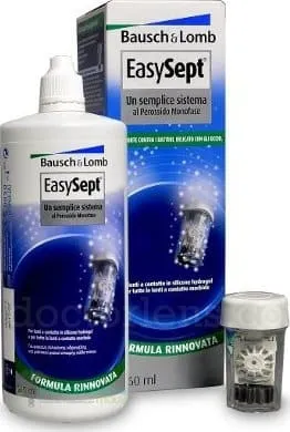 Bausch & Lomb EasySept Hydrogen Peroxide Solution for Contact Lenses, 360ml