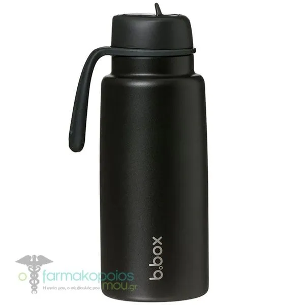 B.Box Insulated Flip Top Μπουκάλι Θερμός με Καλαμάκι, 1lt - Space