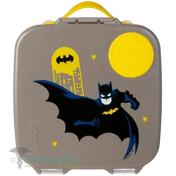 B.Box Lunchbox Παιδικό Πλαστικό Δοχείο Φαγητού 2lt, 1τεμ - Batman