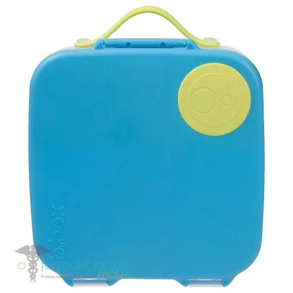 B.Box Lunchbox Plastic Children's Food Container with Dividers 2lt, 1pc - Ocean Breezze