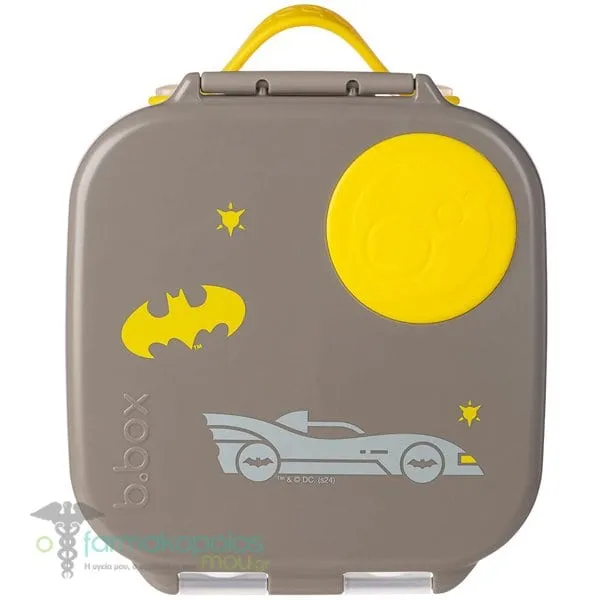 B.Box Mini Lunchbox Παιδικό Πλαστικό Δοχείο Φαγητού 1lt, 1τεμ - Batman