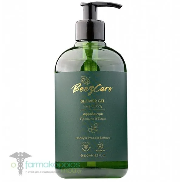 Beezcare Αφρόλουτρο για Πρόσωπο & Σώμα, 500ml