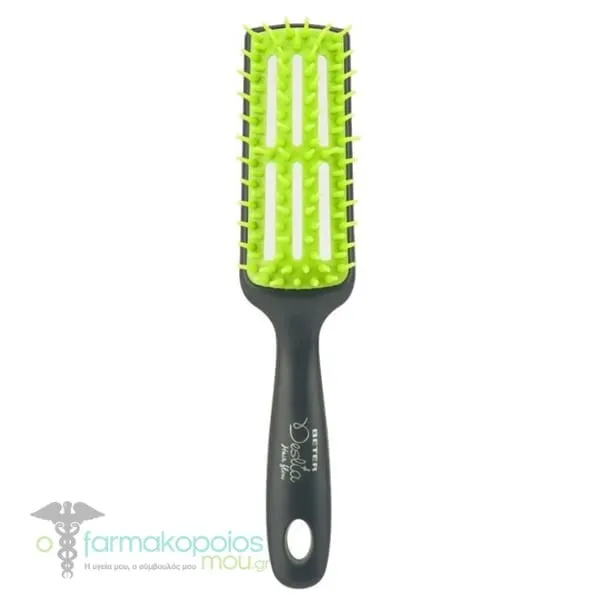 Beter Deslia Hairflow Vent Brush (03.281), 1pc - Πρασινο
