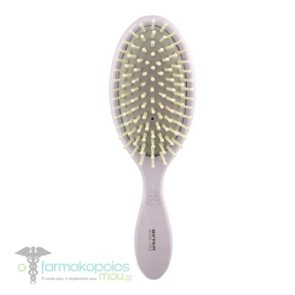 Beter Natural Fiber Pneumatic Brush Wooden Bristles (03.301), 1pc - Ρόζ