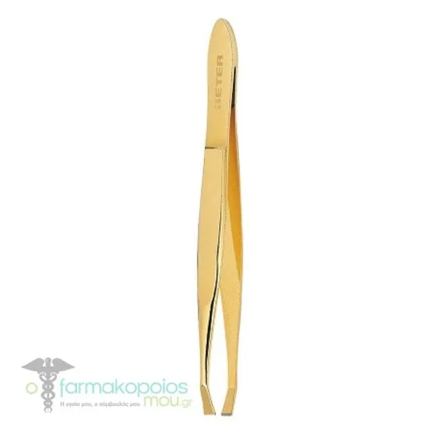 Beter Tweezers Gold Plated Straight Tip (24.095), 1pc