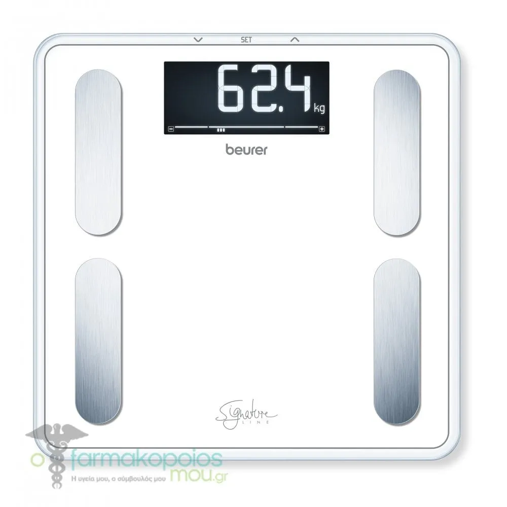 Beurer BF 400 Signature Line White Diagnostic Bathroom Scale, 1 pc