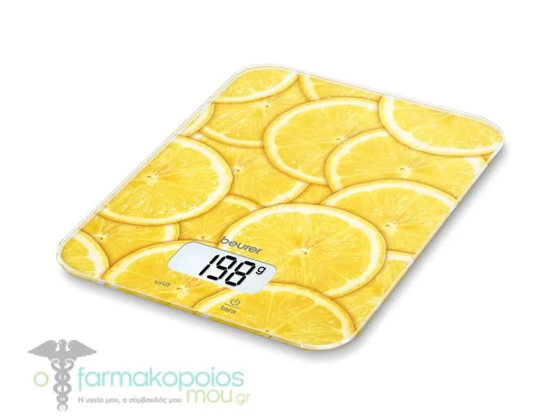Beurer KS 19 Digital Kitchen Scale, 1 piece - Lemon