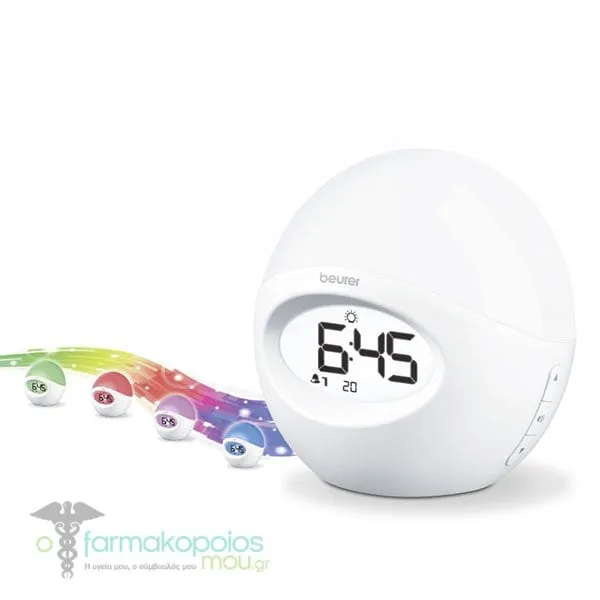 Beurer WL 32 Alarm Clock with Light, 1pc - 008 Λευκό