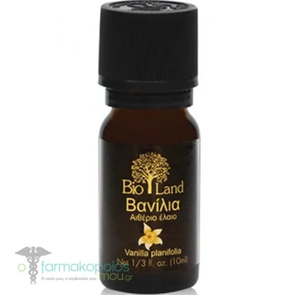 Bio Land Αιθέριο Έλαιο Βανίλια, 10ml