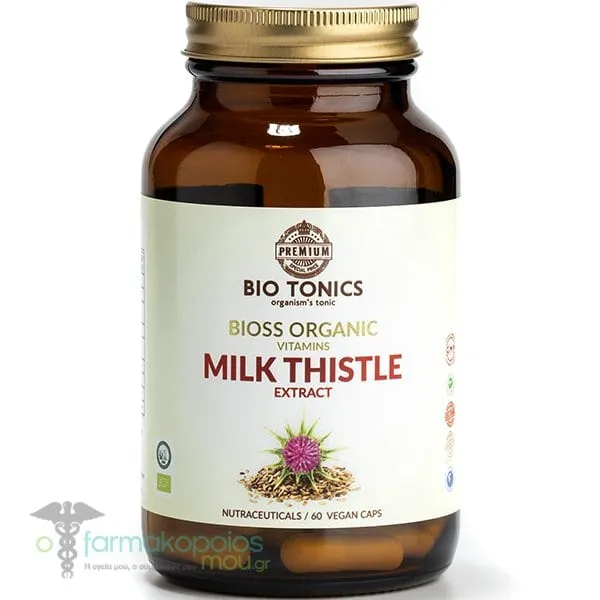 Bio Tonics Bioss Organic Vitamins Milk Thistle 320mg, 60caps