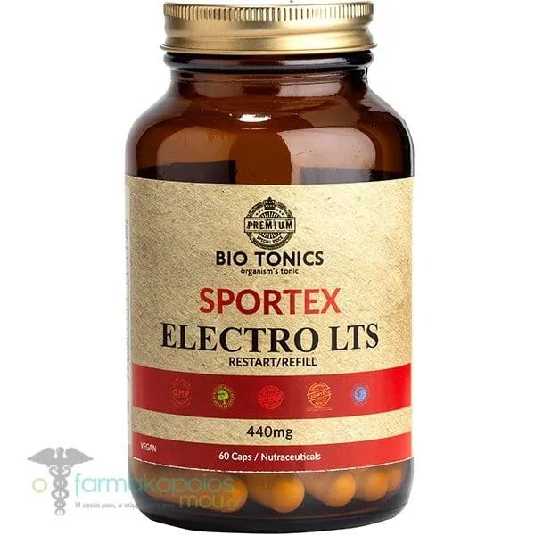 Bio Tonics Sportex Electro Lts 440mg, 60caps