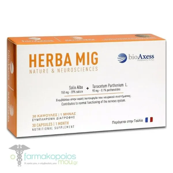 Bioaxess Herba Mig, 30caps