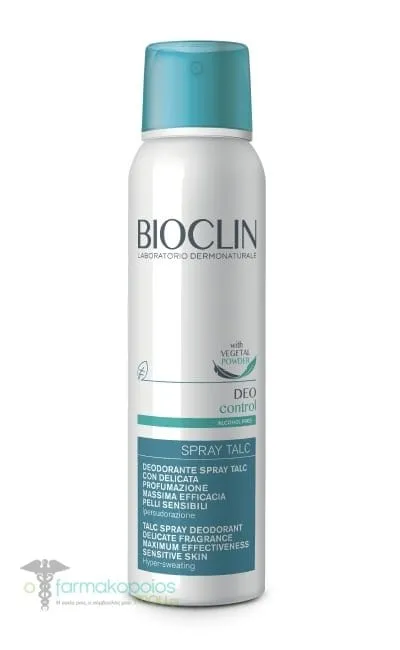 Bioclin Deo Control Spray Talc, 150ml