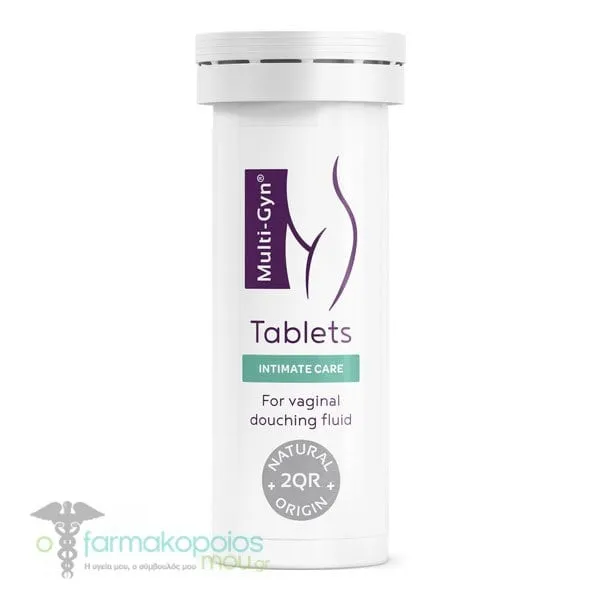 Bioclin Multi-Gyn Tablets Αναβράζοντα Δισκία για Χρήση με τη Συσκευή Κολπικών Πλύσεων, 10τεμ
