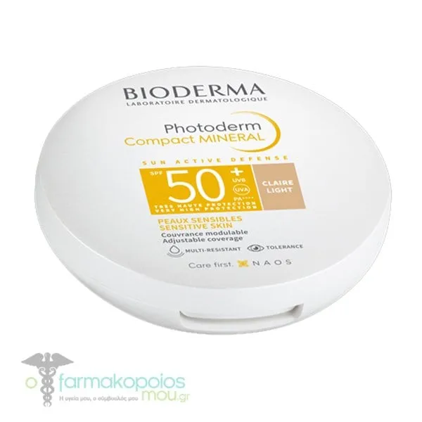 Bioderma Photoderm Compact Mineral Light SPF50+, 10g