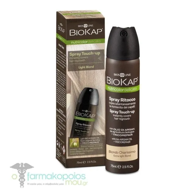 Biokap Nutricolor Delicato Spray Touch-Up Light Blond, 75ml