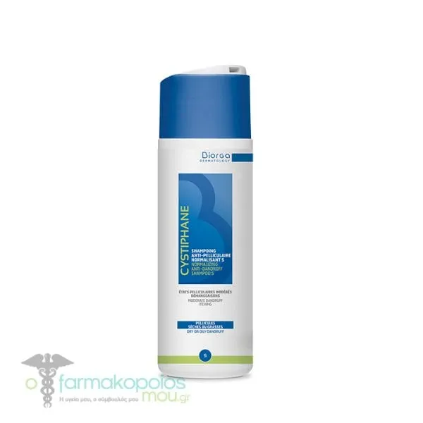 Biorga Cystiphane Normalizing Anti-Dandruff Shampoo, 200ml