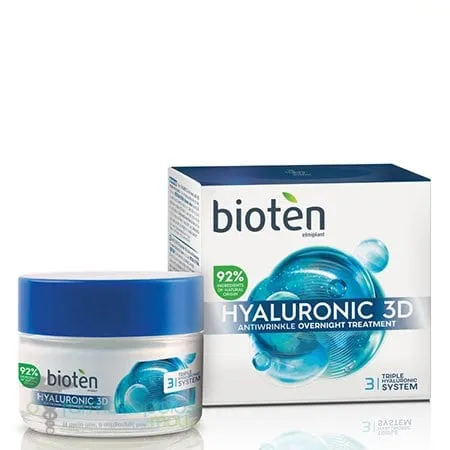 Bioten Hyaluronic 3D Night Cream, 50ml