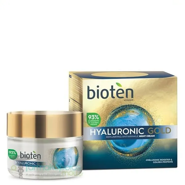 Bioten Hyaluronic Gold Night Cream, 50ml