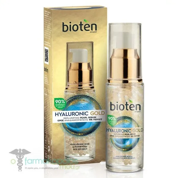 Bioten Hyaluronic Gold Pearl Serum, 30ml