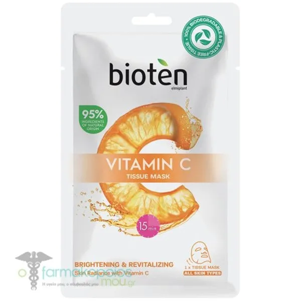 Bioten Vitamin C Tissue Mask, 1pc
