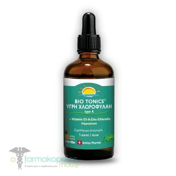 BioTonics Liquid Chlorophyll Type A, 100ml