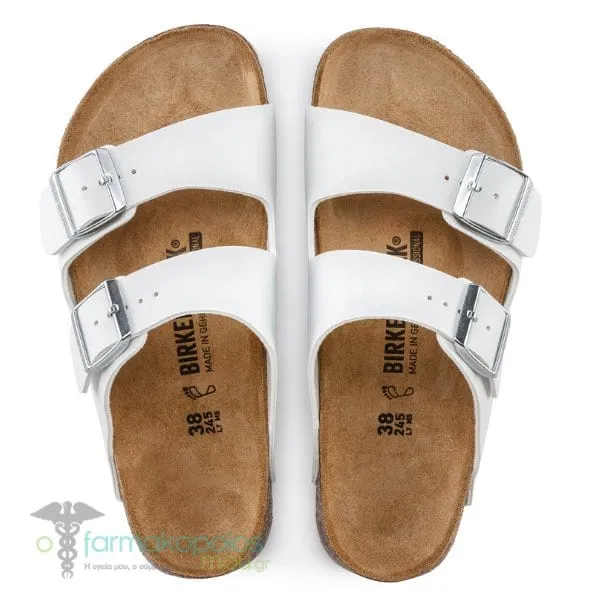 Birkenstock Arizona Sandals Men Regular Fit (1018220), 1 pair - White