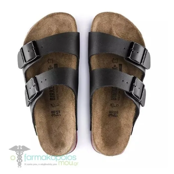 Birkenstock Arizona Sandals Men Regular Fit (230114), 1 pair - Black-Red