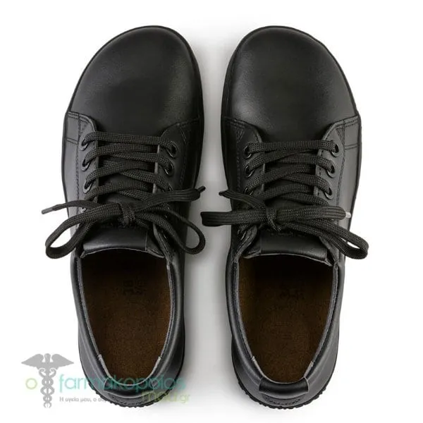 Birkenstock QO500 Regular Fit Unisex Microfiber Safety Shoes (1011247), 1 pair - BLACK