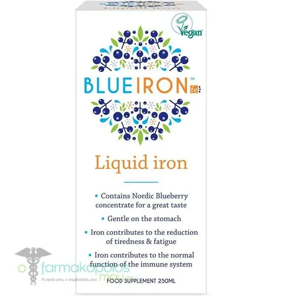 Blue Iron Liquid, 250ml